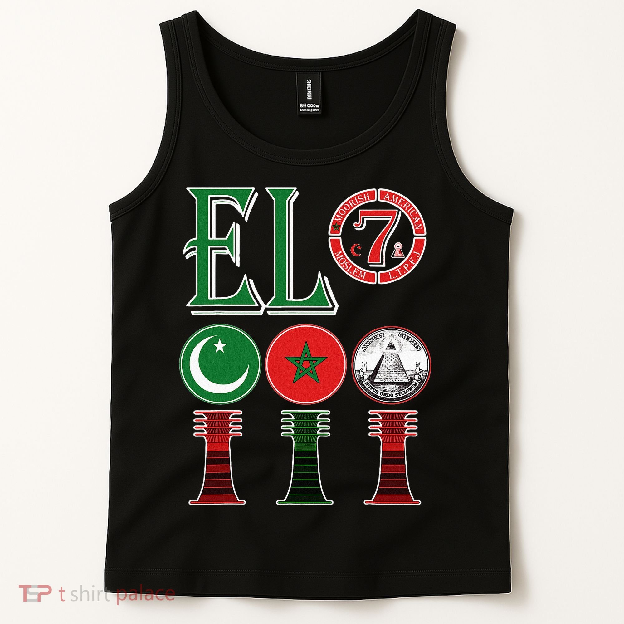 El Moorish American Clothing Tank Top
