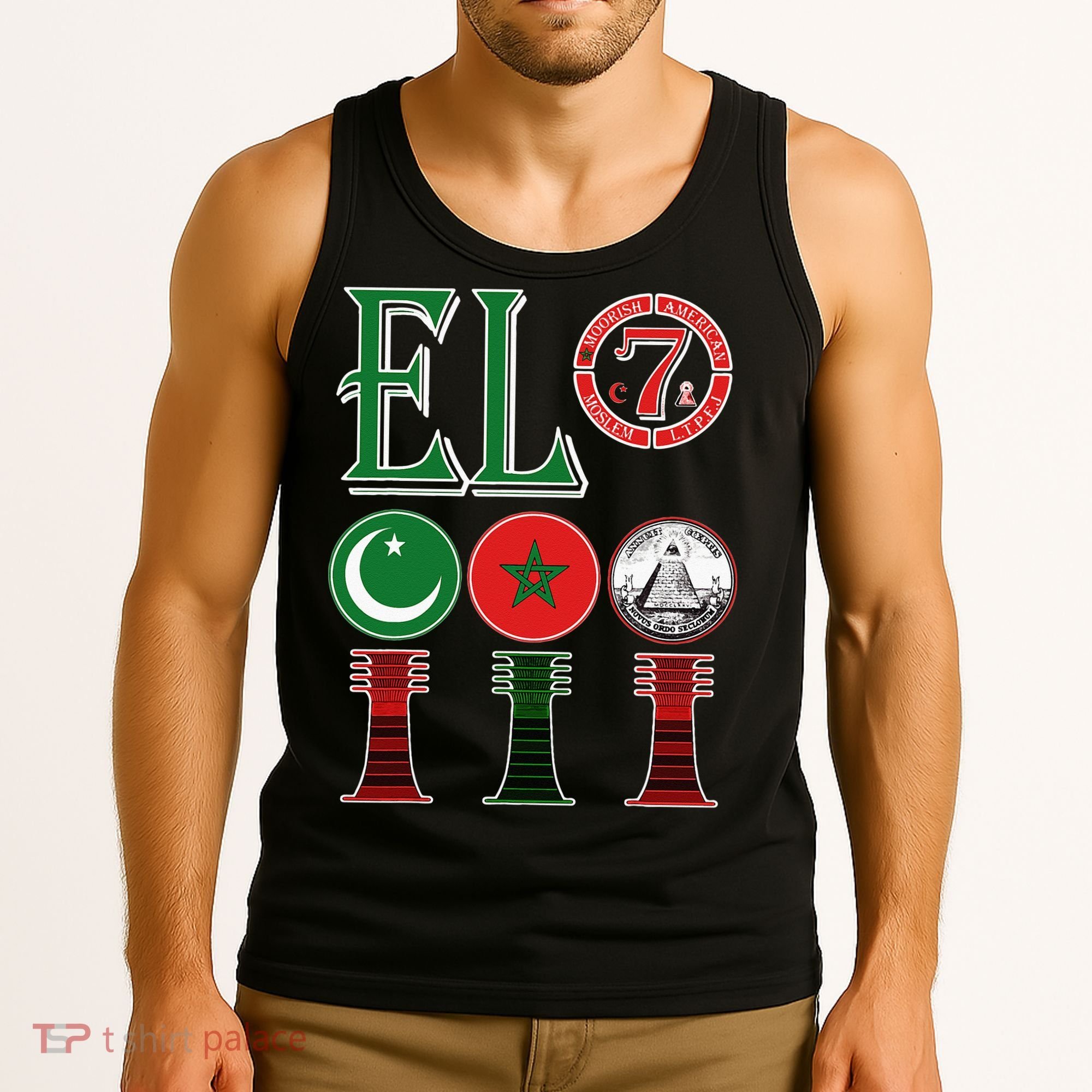 El Moorish American Clothing Tank Top