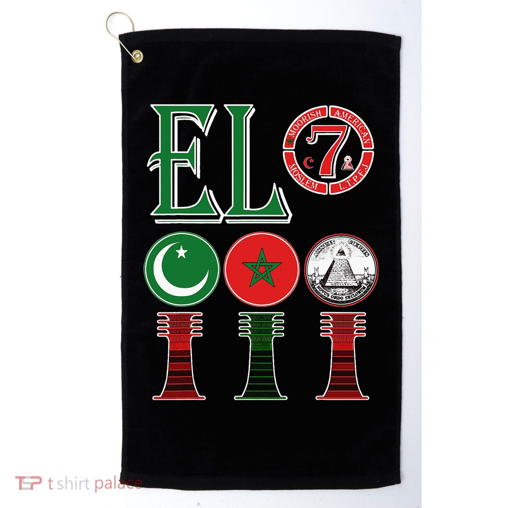 El Moorish American Clothing Golf Towel