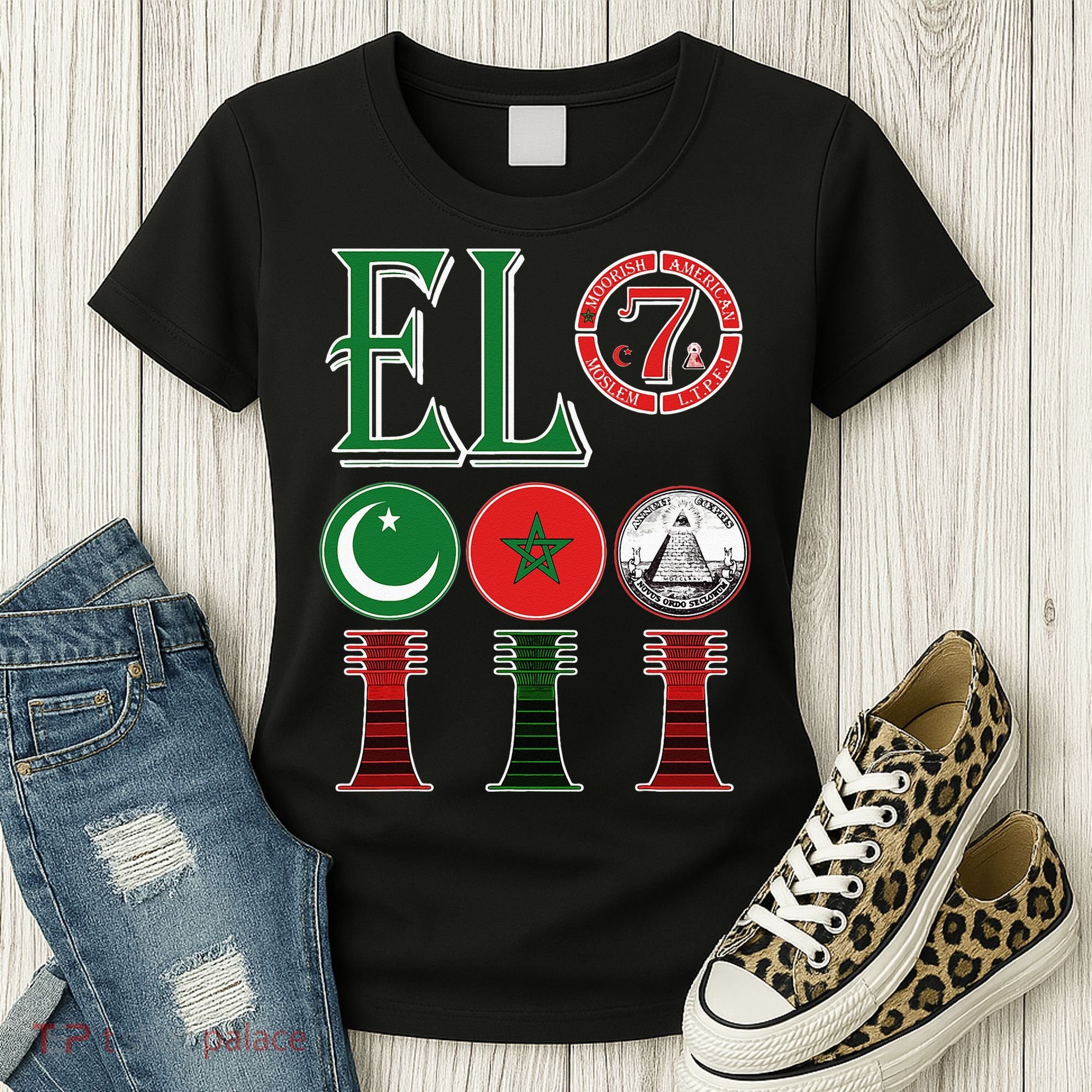 El Moorish American Clothing Women's T-Shirt
