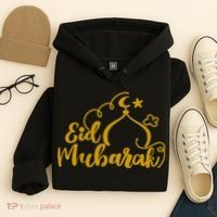 Eid Mubarak Arabic Holiday Hoodie thumb 4