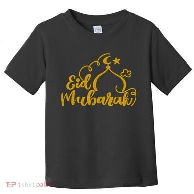 Eid Mubarak Arabic Holiday Toddler T-Shirt