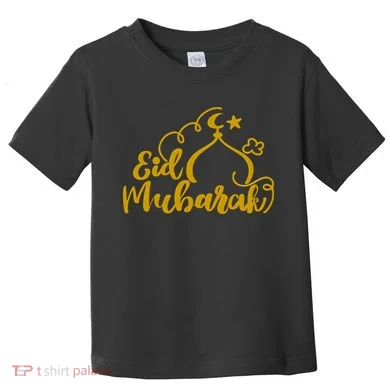 Eid Mubarak Arabic Holiday Toddler T-Shirt