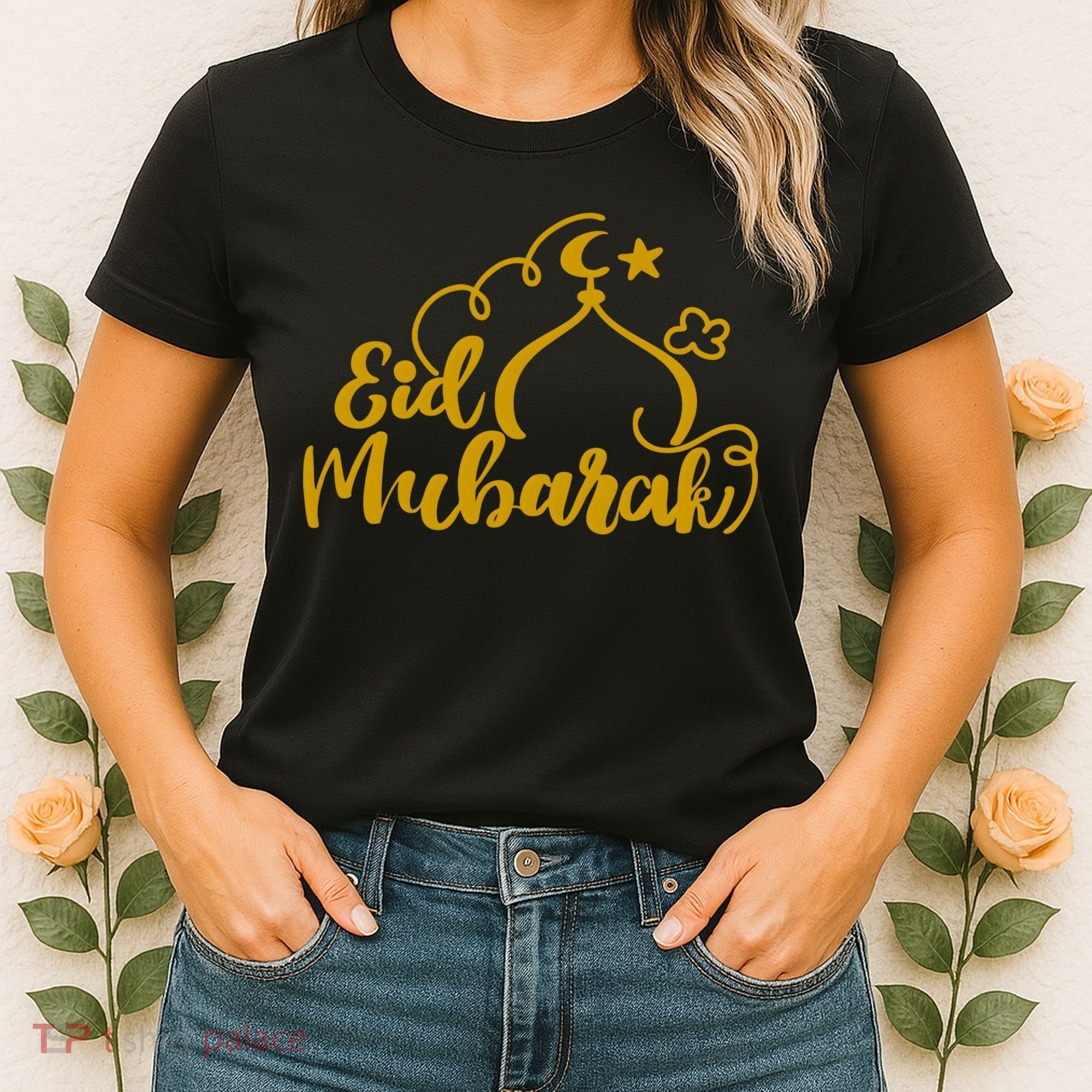Eid Mubarak Arabic Holiday Women's T-Shirt
