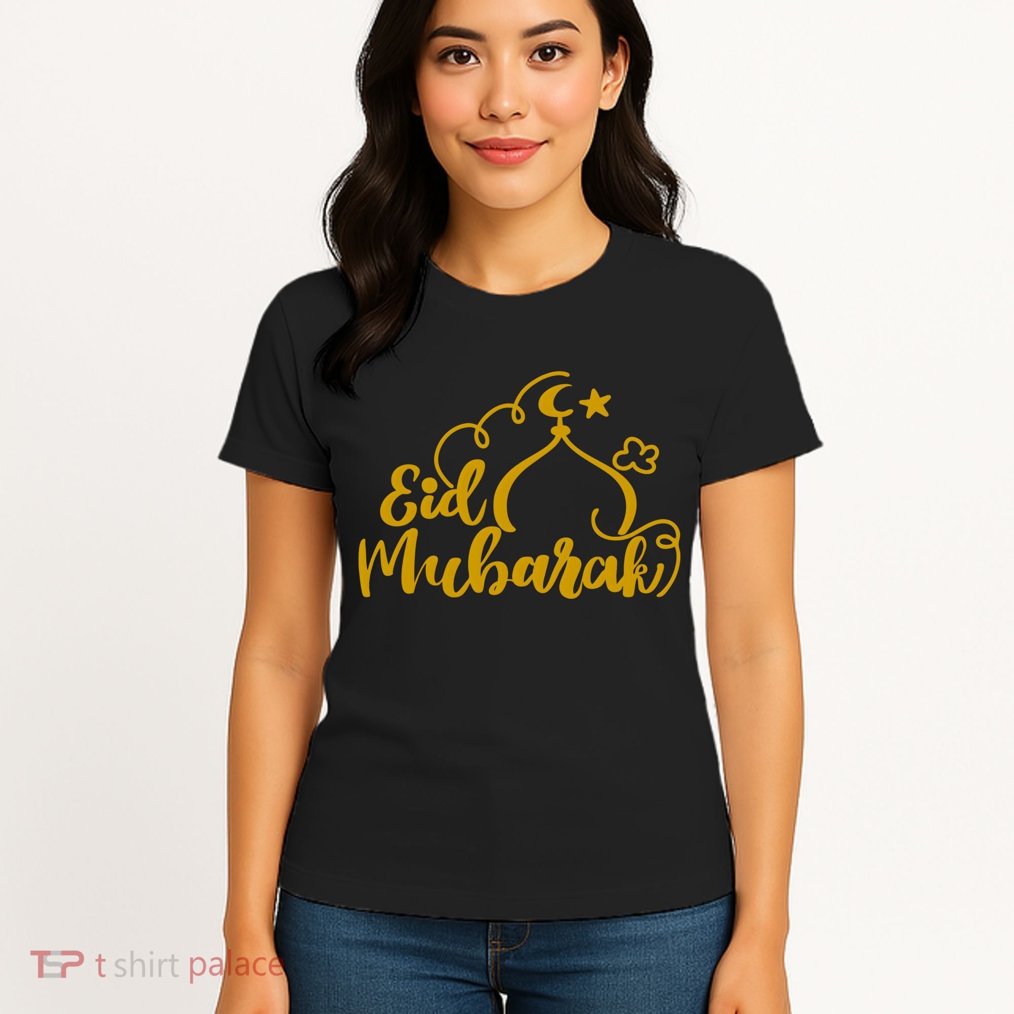 Eid Mubarak Arabic Holiday Women's T-Shirt