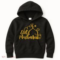 Eid Mubarak Arabic Holiday Kids Hoodie thumb 0