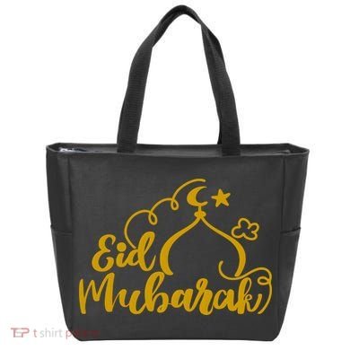 Eid Mubarak Arabic Holiday Tote Bag