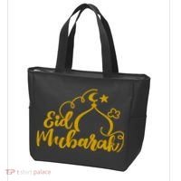 Eid Mubarak Arabic Holiday Tote Bag thumb 3