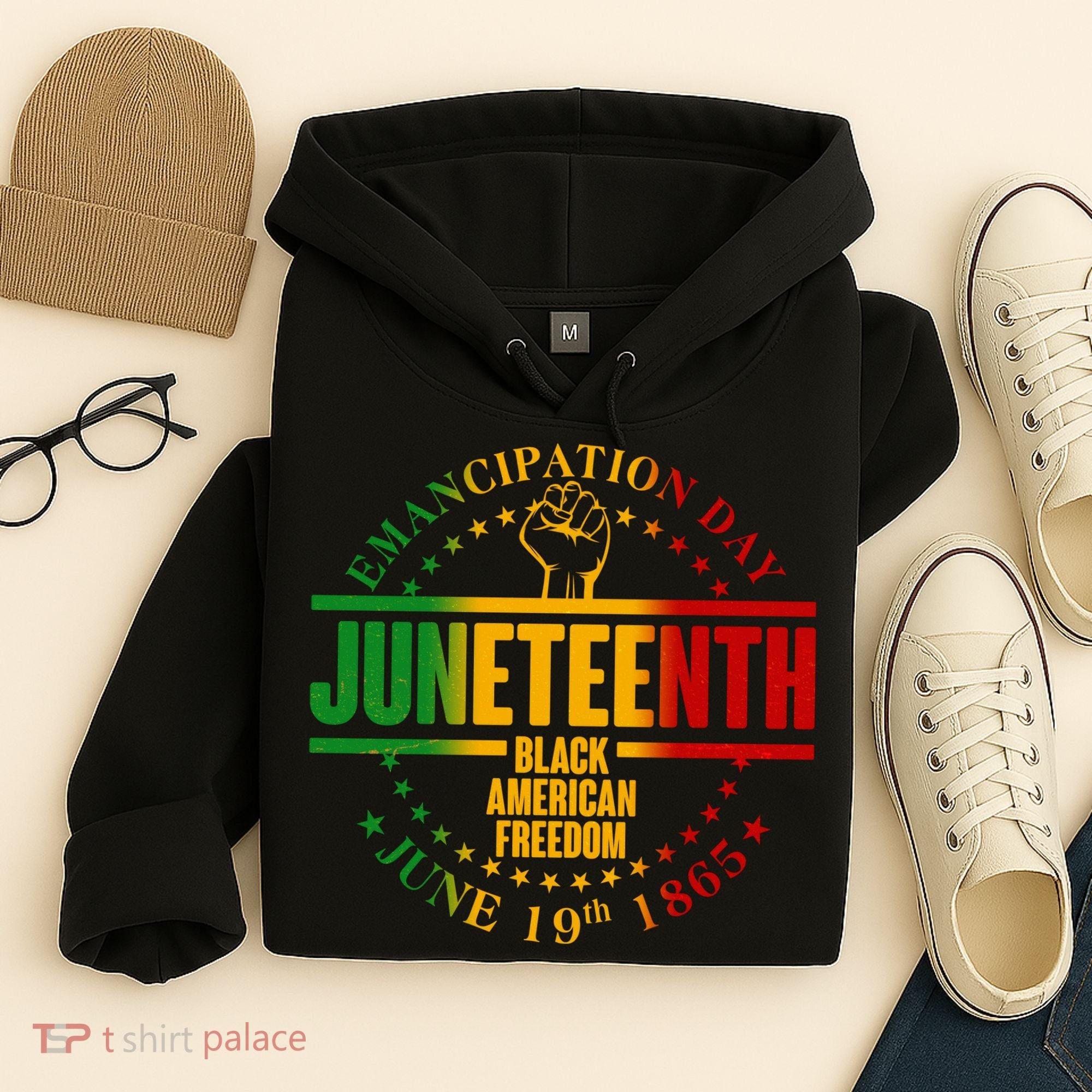 Emancipation Day Juneteenth Black American Freedom Hoodie