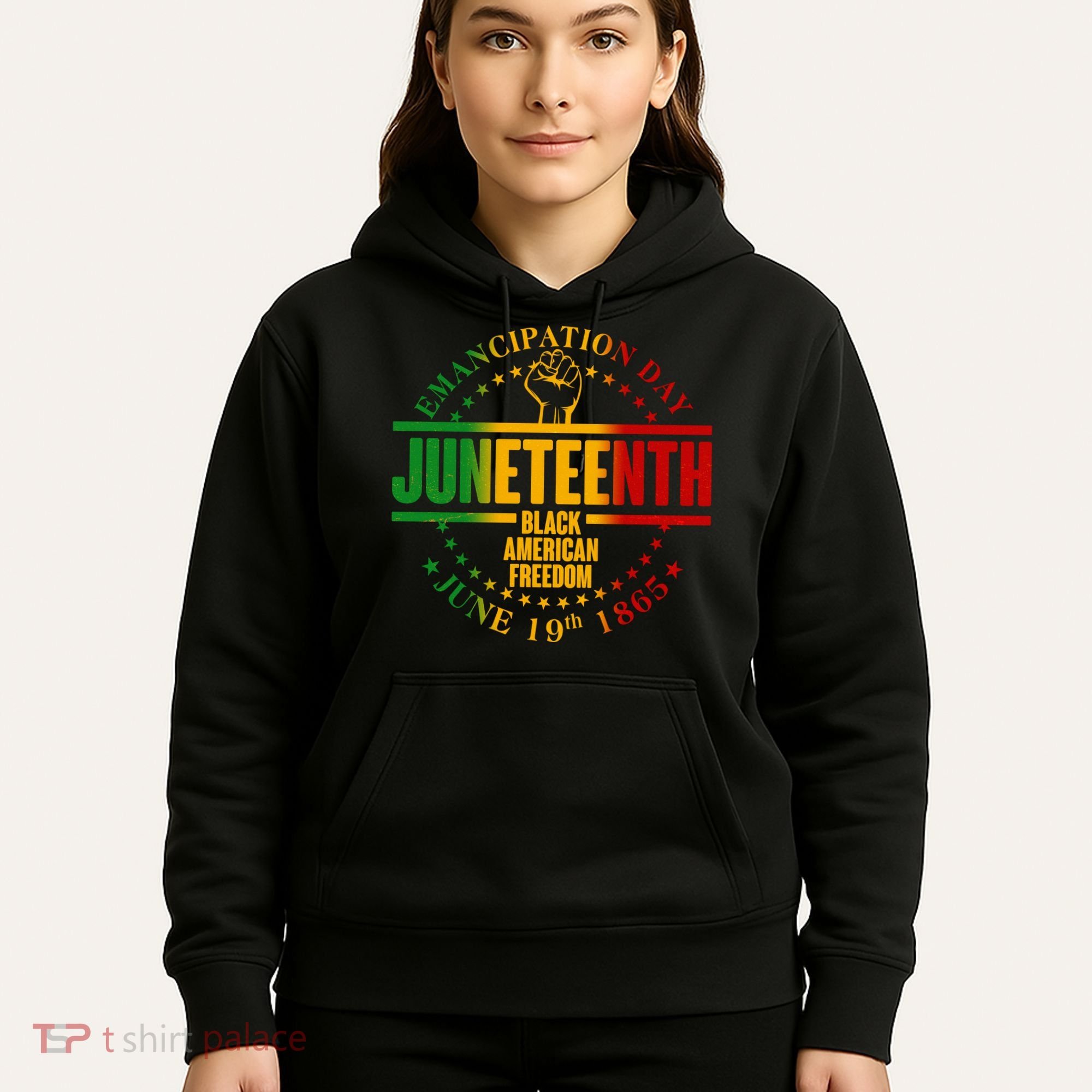 Emancipation Day Juneteenth Black American Freedom Hoodie