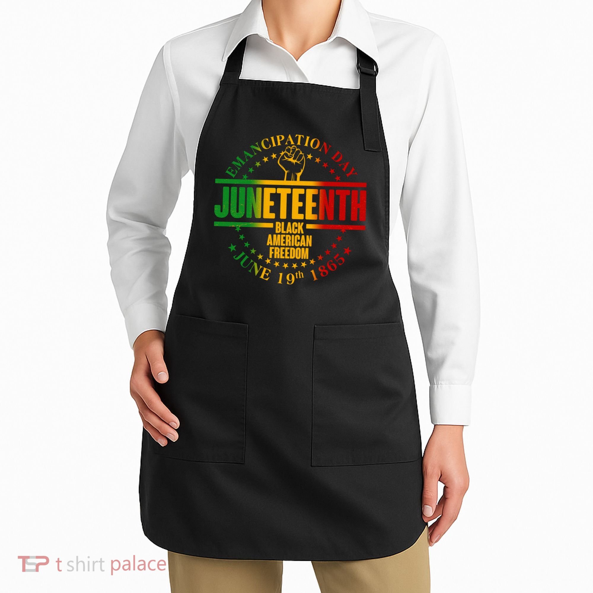 Emancipation Day Juneteenth Black American Freedom Apron