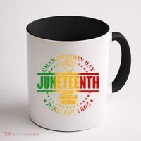 Emancipation Day Juneteenth Black American Freedom Coffee Mug thumb 1