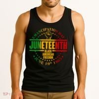 Emancipation Day Juneteenth Black American Freedom Tank Top thumb 3