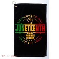 Emancipation Day Juneteenth Black American Freedom Golf Towel thumb 0