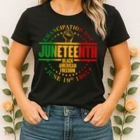 Emancipation Day Juneteenth Black American Freedom Women's T-Shirt thumb 2