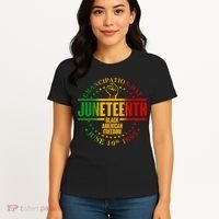 Emancipation Day Juneteenth Black American Freedom Women's T-Shirt thumb 4