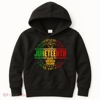 Emancipation Day Juneteenth Black American Freedom Kids Hoodie thumb 0
