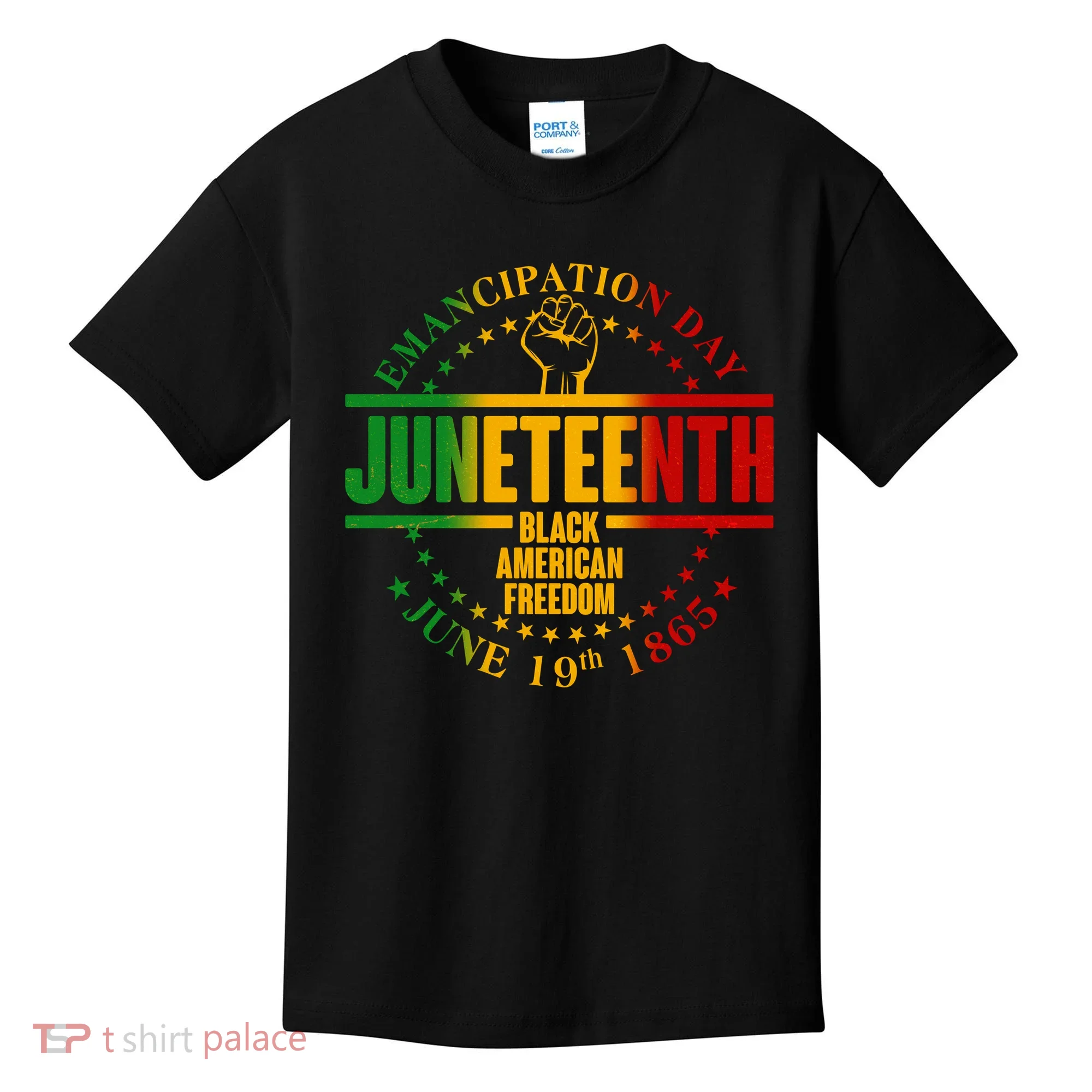 Emancipation Day Juneteenth Black American Freedom Kids T-Shirt