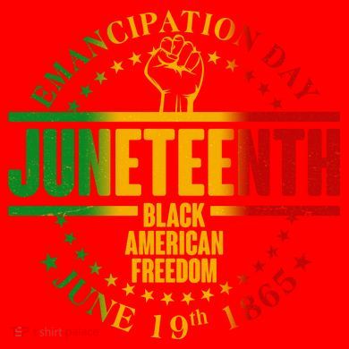 Emancipation Day Juneteenth Black American Freedom Santa Hat