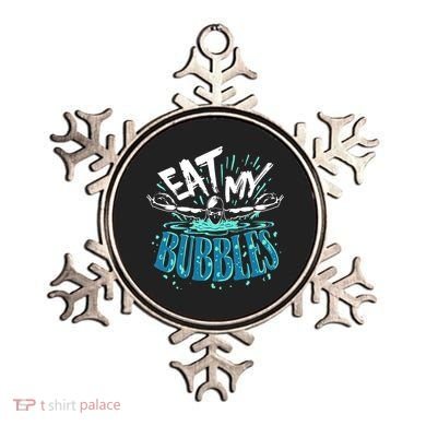 Eat My Bubbles funny swimming gift for swimmer swim team Ornament