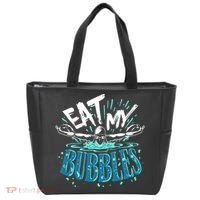 Eat My Bubbles funny swimming gift for swimmer swim team Tote Bag thumb 0