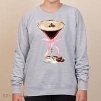 Espresso Martini Bow Graphic Women's Sweatshirt thumb 0