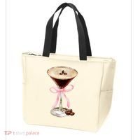 Espresso Martini Bow Graphic Tote Bag thumb 3