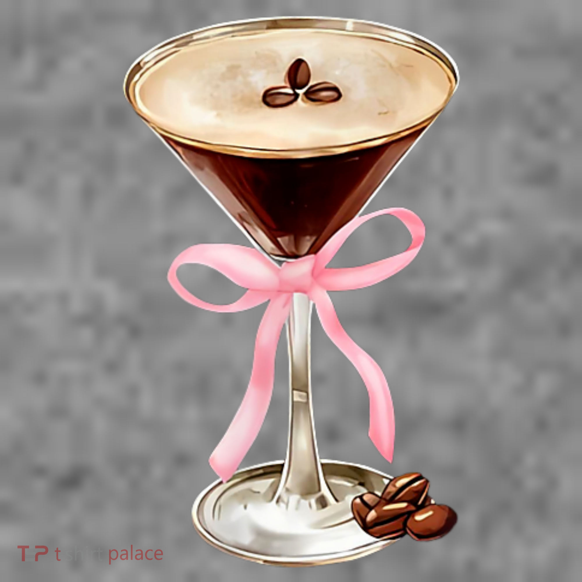 Espresso Martini Bow Graphic Toddler Hoodie