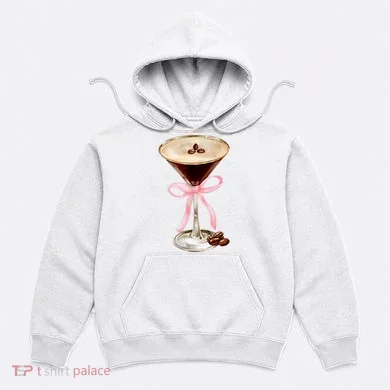 Espresso Martini Bow Graphic Hoodie