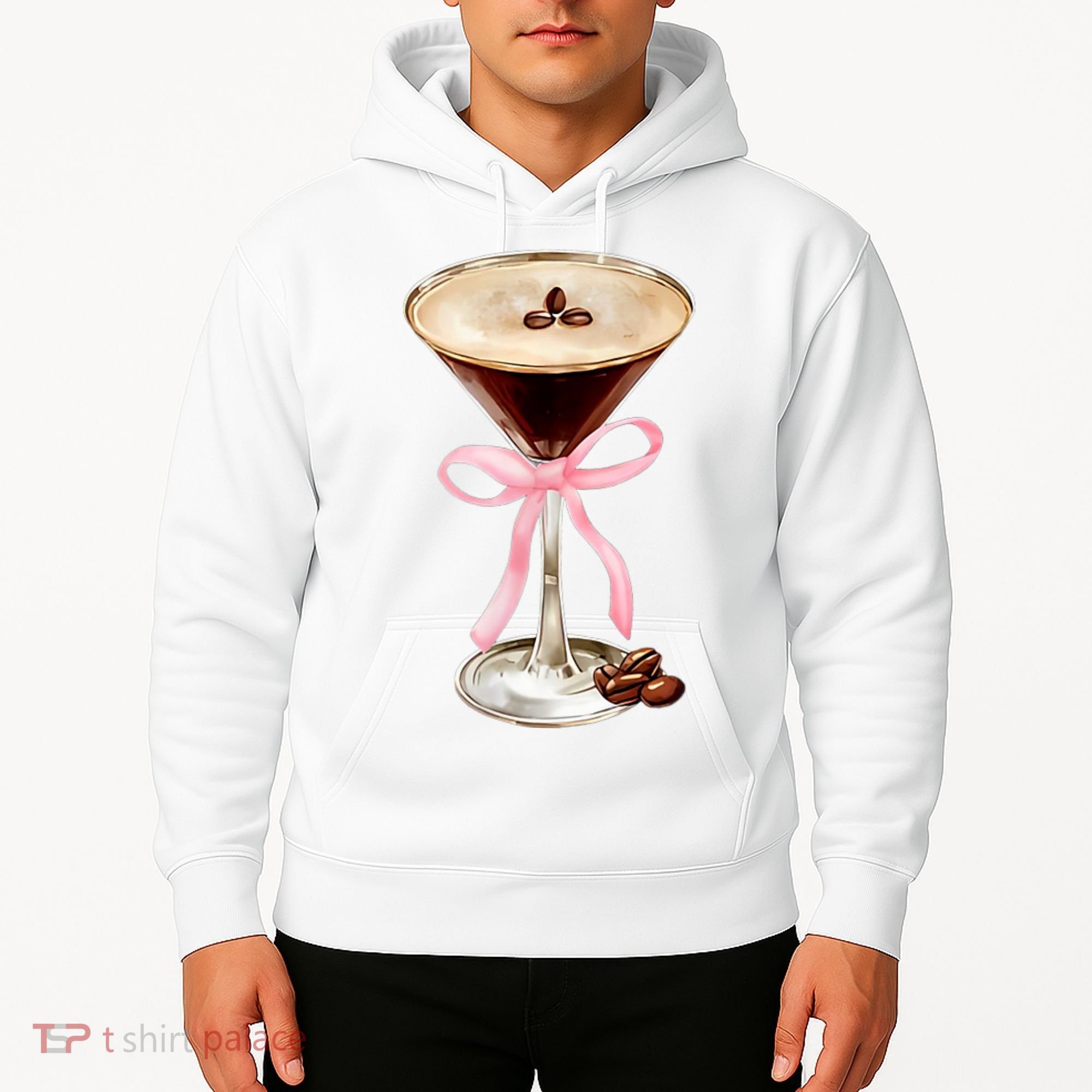 Espresso Martini Bow Graphic Hoodie