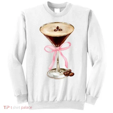 Espresso Martini Bow Graphic Sweatshirt