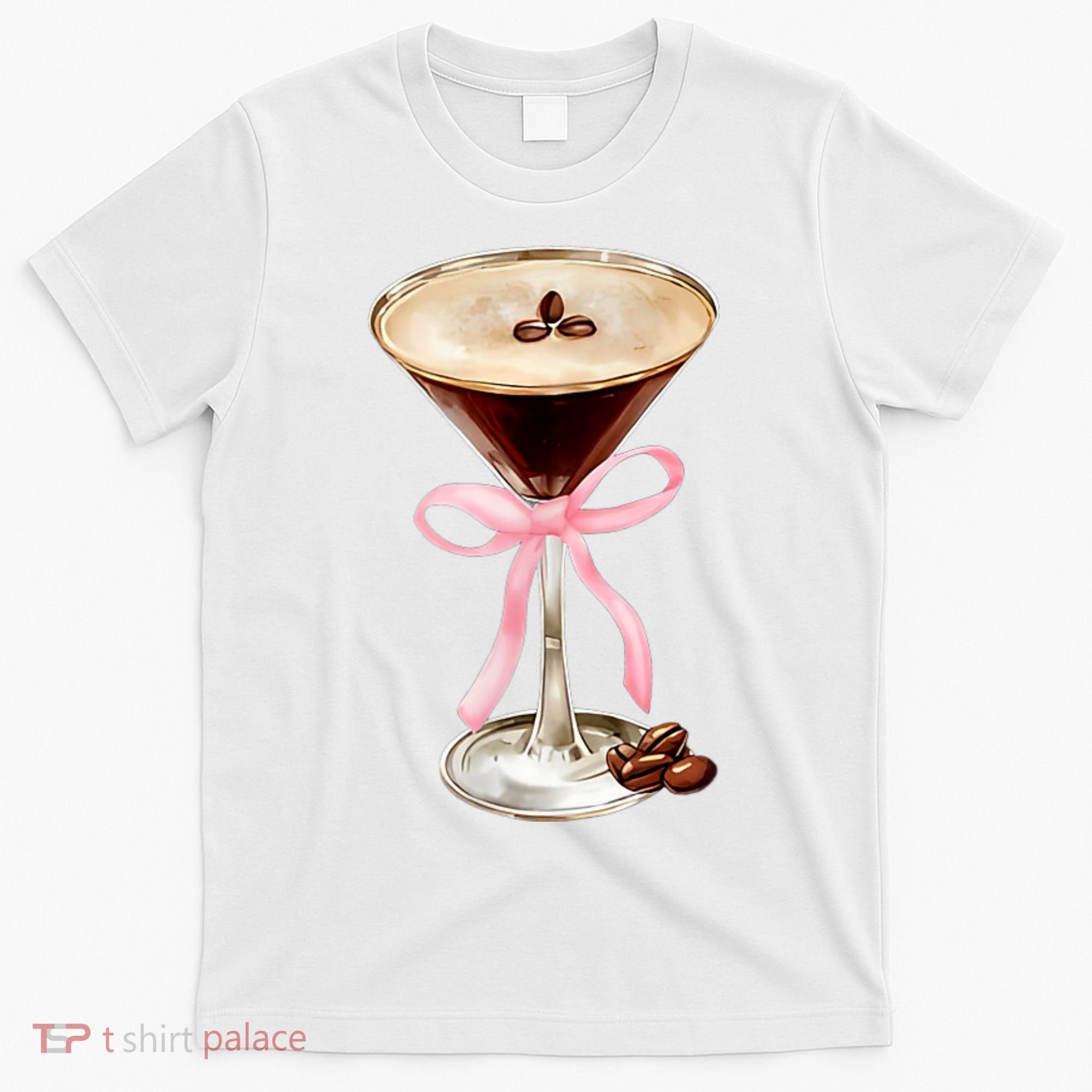 Espresso Martini Bow Graphic T-Shirt