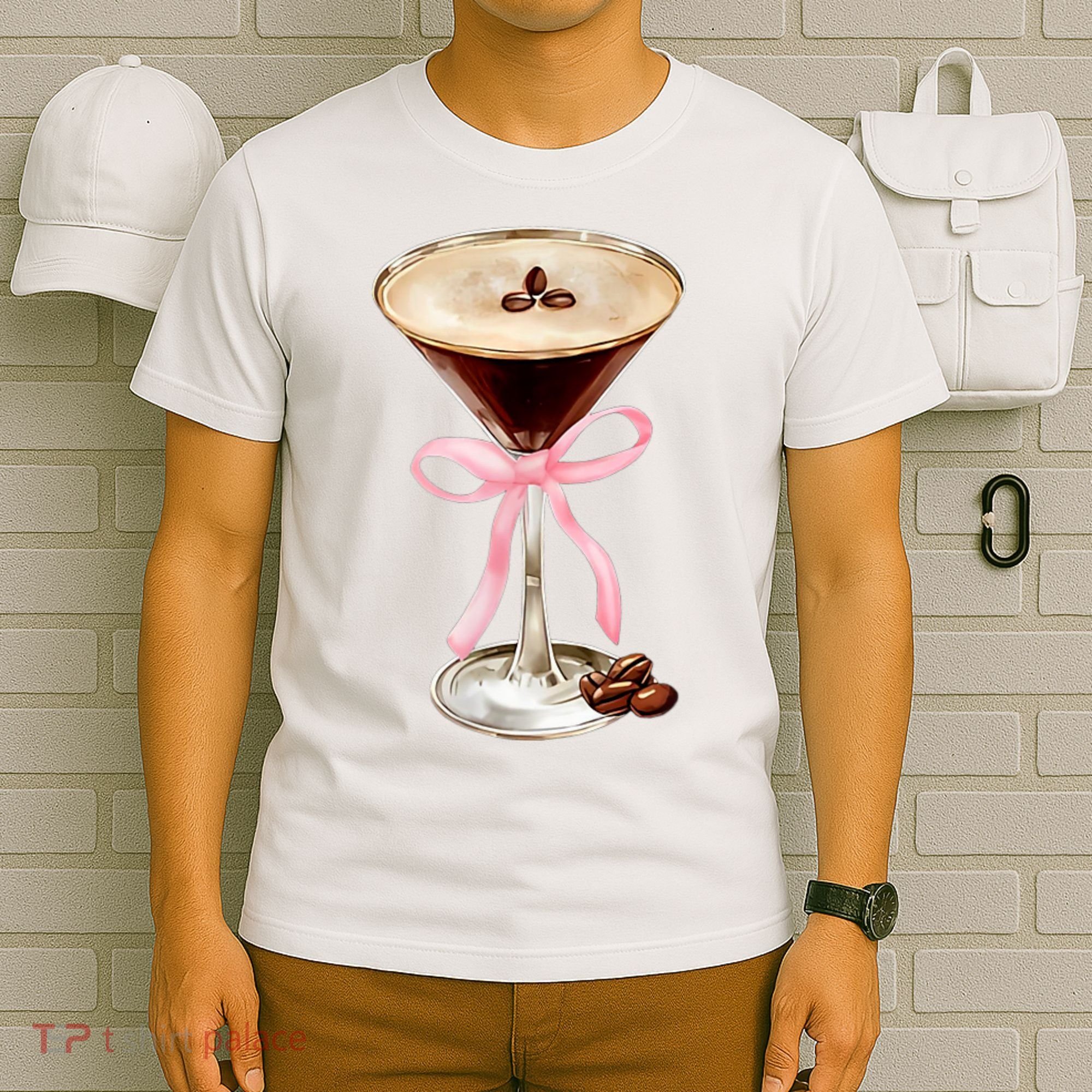 Espresso Martini Bow Graphic T-Shirt