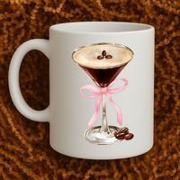 Espresso Martini Bow Graphic Coffee Mug thumb 2