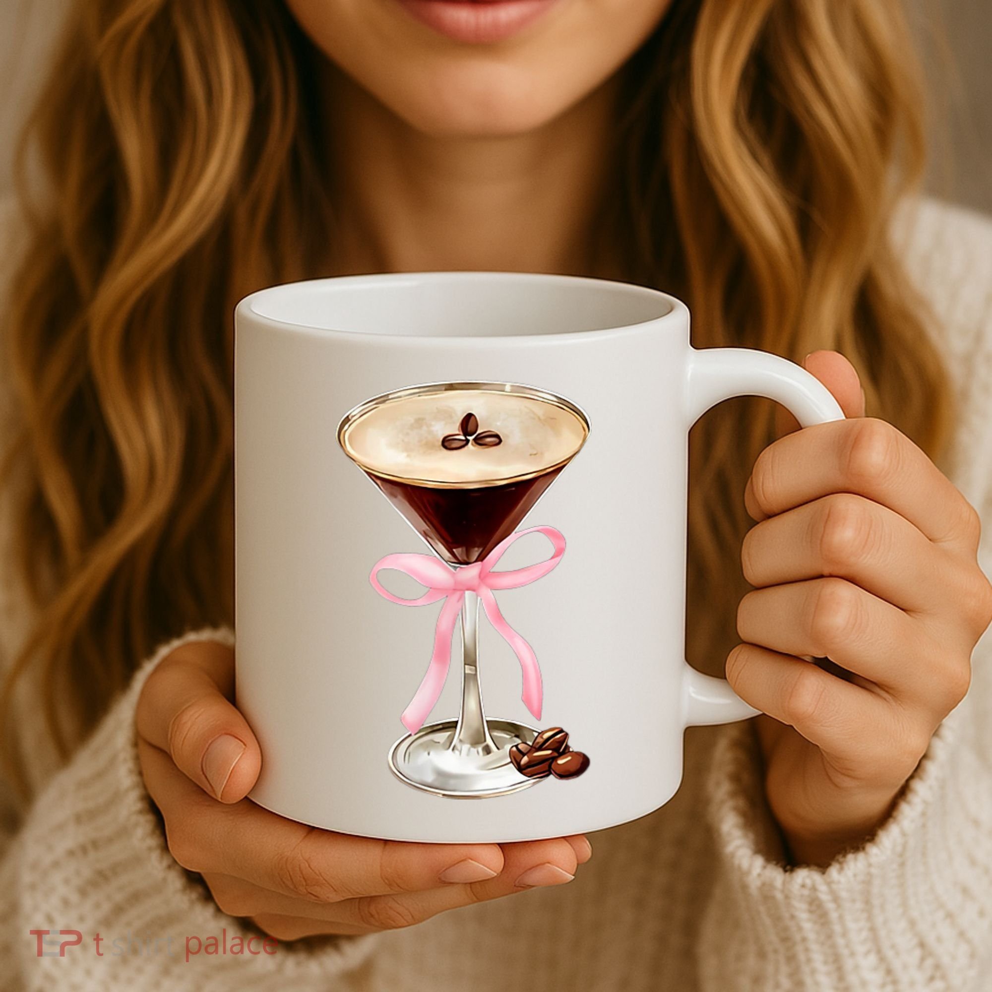 Espresso Martini Bow Graphic Coffee Mug