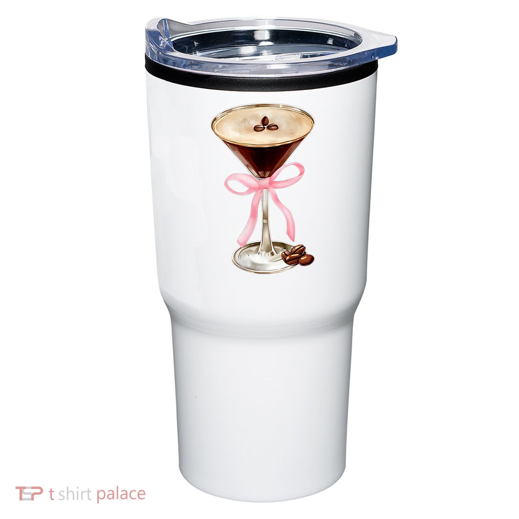 Espresso Martini Bow Graphic Tumbler