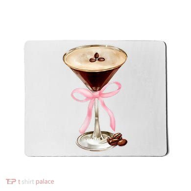 Espresso Martini Bow Graphic Mousepad