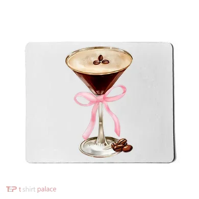 Espresso Martini Bow Graphic Mousepad