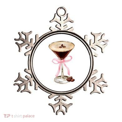 Espresso Martini Bow Graphic Ornament