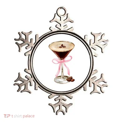 Espresso Martini Bow Graphic Ornament