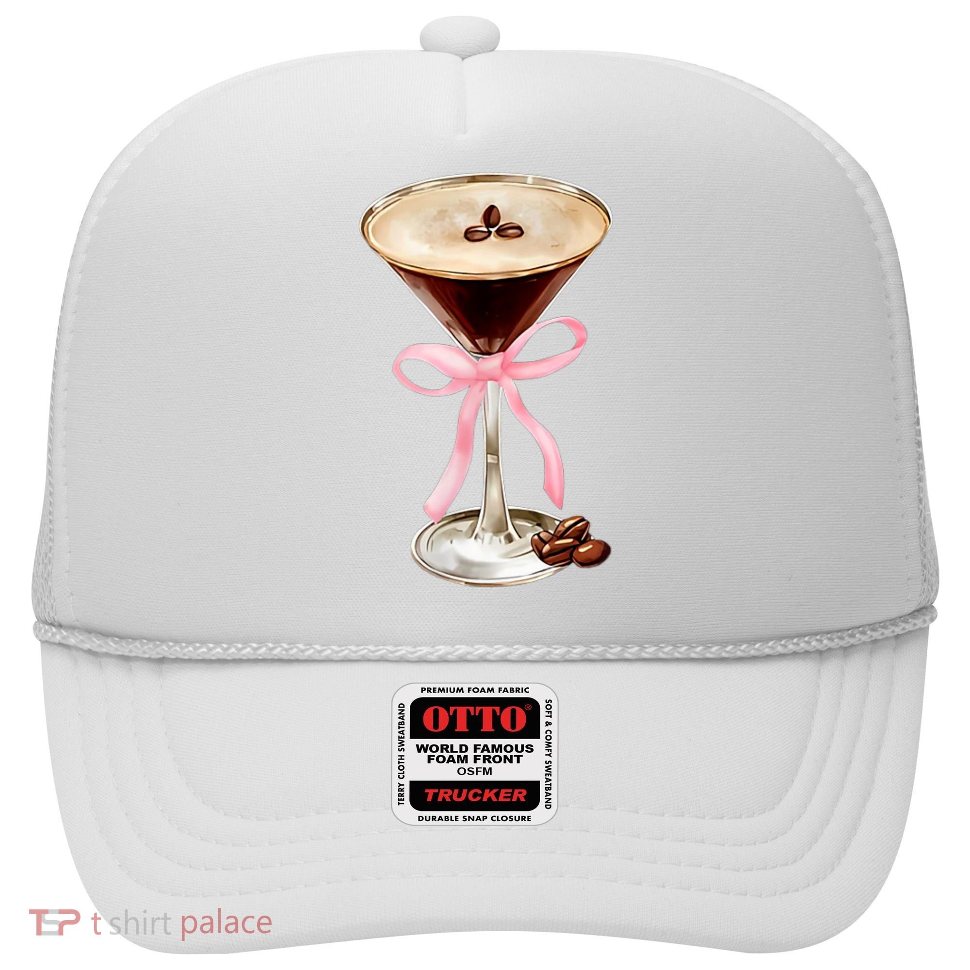 Espresso Martini Bow Graphic Hat