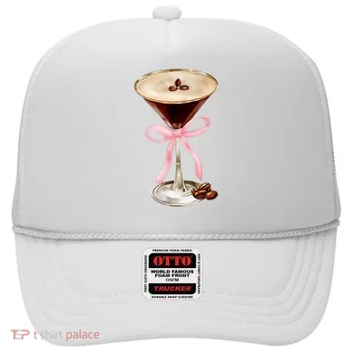 Espresso Martini Bow Graphic Hat