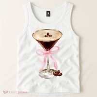 Espresso Martini Bow Graphic Tank Top thumb 2
