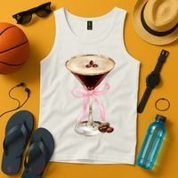 Espresso Martini Bow Graphic Tank Top thumb 4