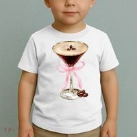 Espresso Martini Bow Graphic Toddler T-Shirt thumb 2
