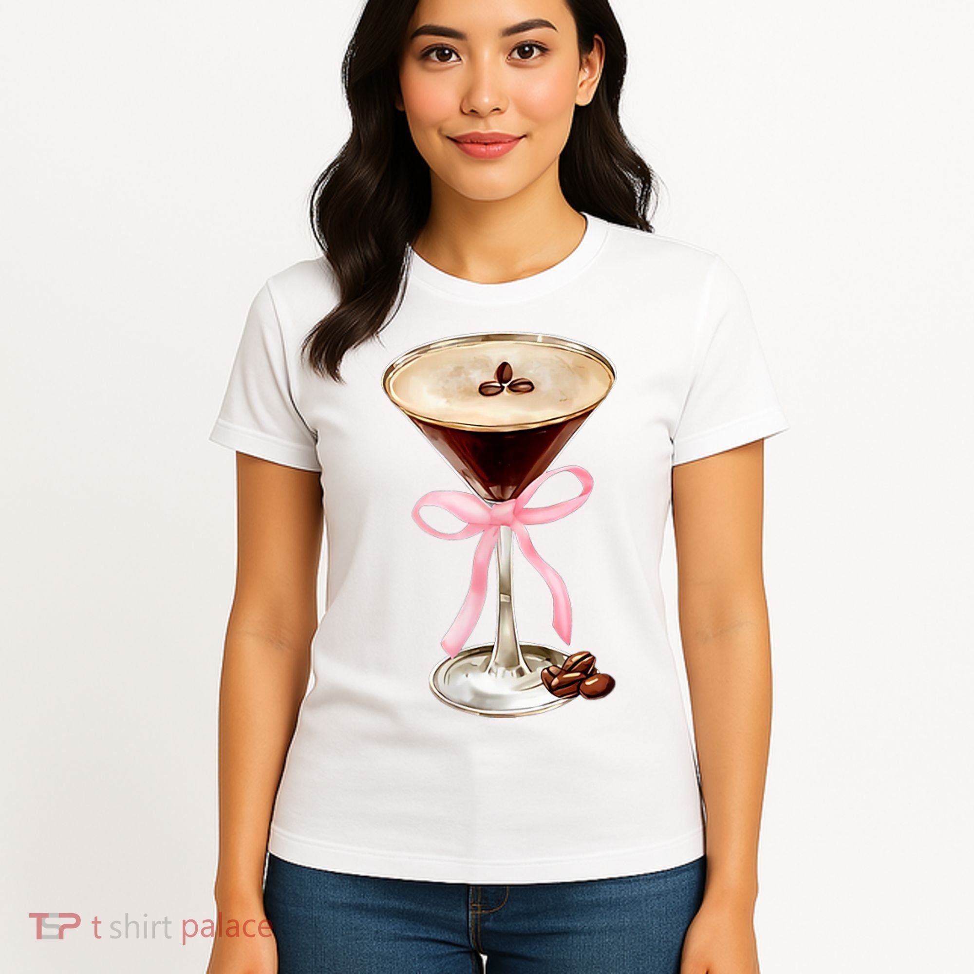 Espresso Martini Bow Graphic Women's T-Shirt