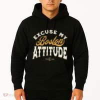 Excuse My Boston Attitude Thank You Hoodie thumb 2
