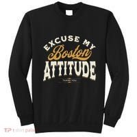 Excuse My Boston Attitude Thank You Sweatshirt thumb 0