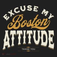 Excuse My Boston Attitude Thank You Beanie thumb 2