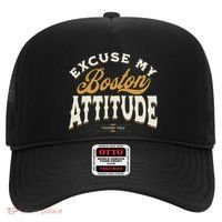 Excuse My Boston Attitude Thank You Hat thumb 0